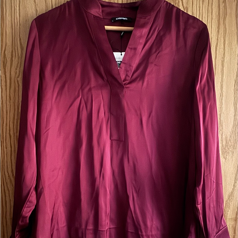 Cider Deep Red Women's Blouse